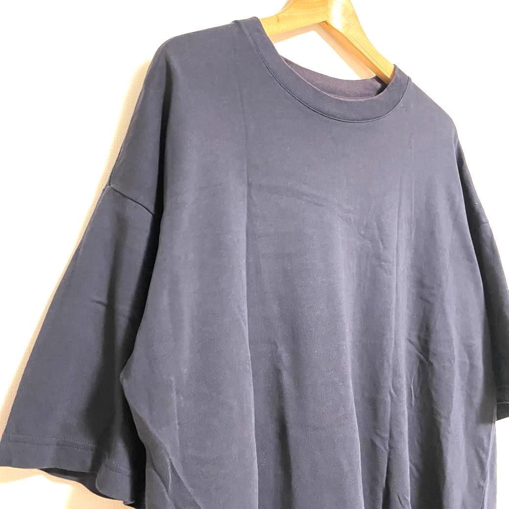 KAZUYUKI KUMAGAI SUPER LONG COTTON PLAIN STITCHES CREW NECK S S