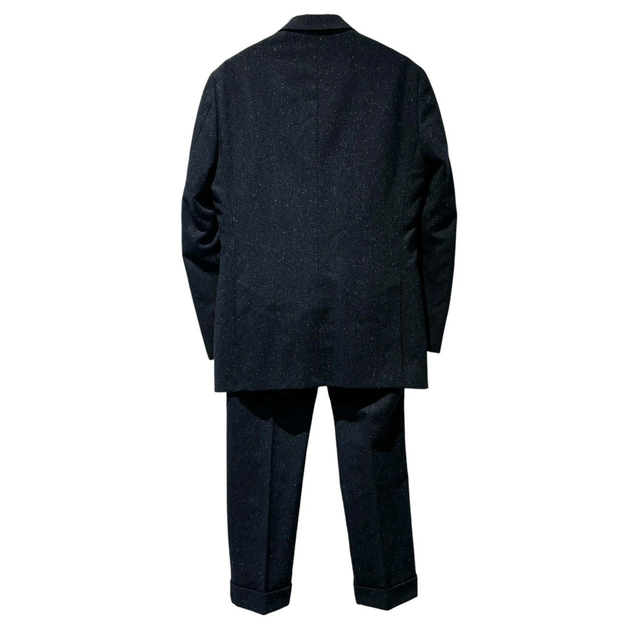 EDIFICE エディフィス 15041320002930 CFT 3B ホームスパン 3ピースセットアップ メンズ ネイビー 42