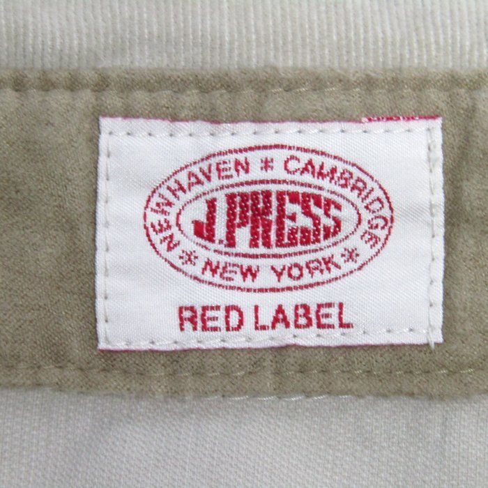 ジェイプレスレッドレーベル 長袖コーデュロイシャツ エルボーパッチ トップス レディース 9サイズ ベージュ系 J.PRESS RED LABEL ジェイプレスレッドレーベル 長袖コーデュロイシャツ エルボー