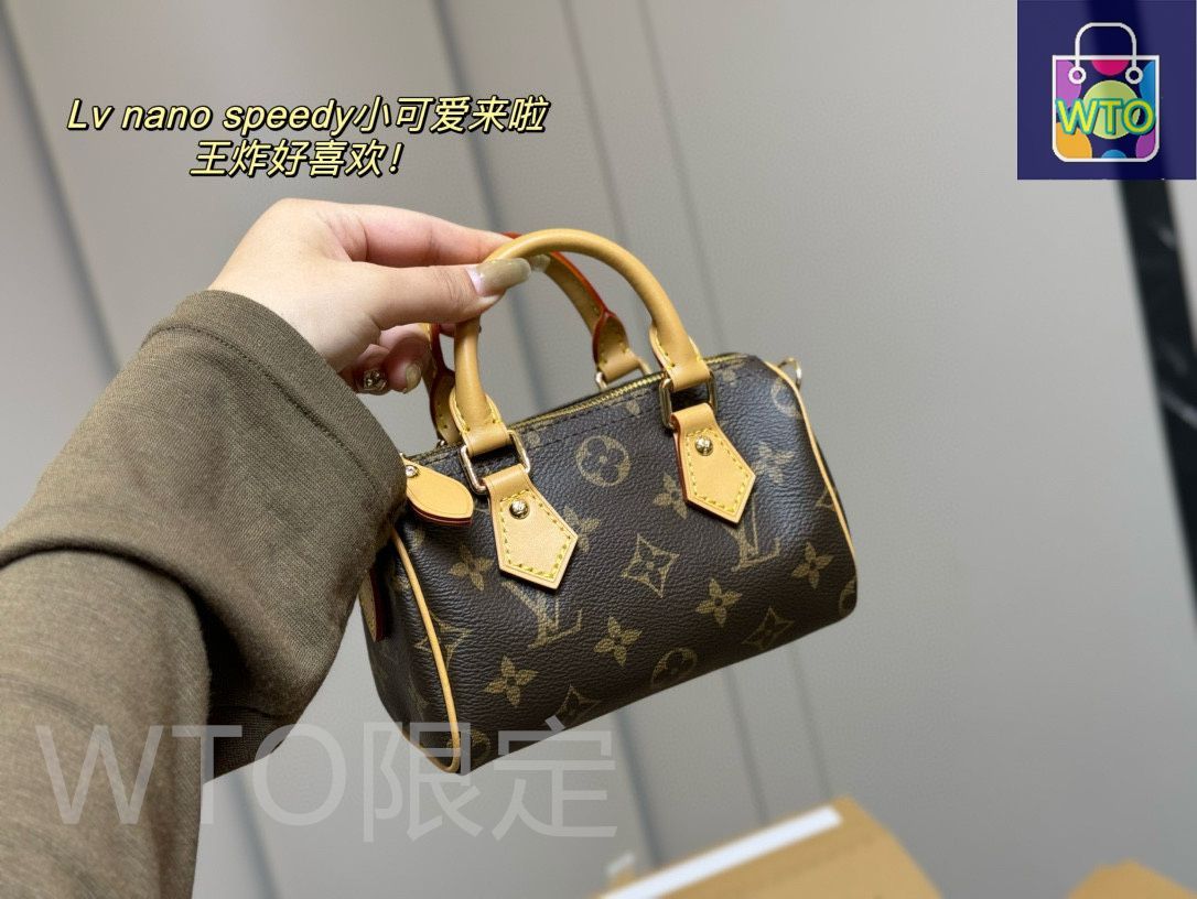 【残少!】Louis Vuitton ルイヴィトン NANO SPEEDY ハンドバッグ Nano Speedy Monogram - Women - Handbags | LOUIS VUITTON ®