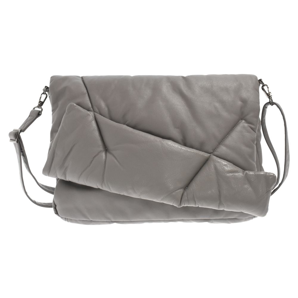 Yohji Yamamoto (ヨウジヤマモト) discord レザーショルダーバッグ DZ