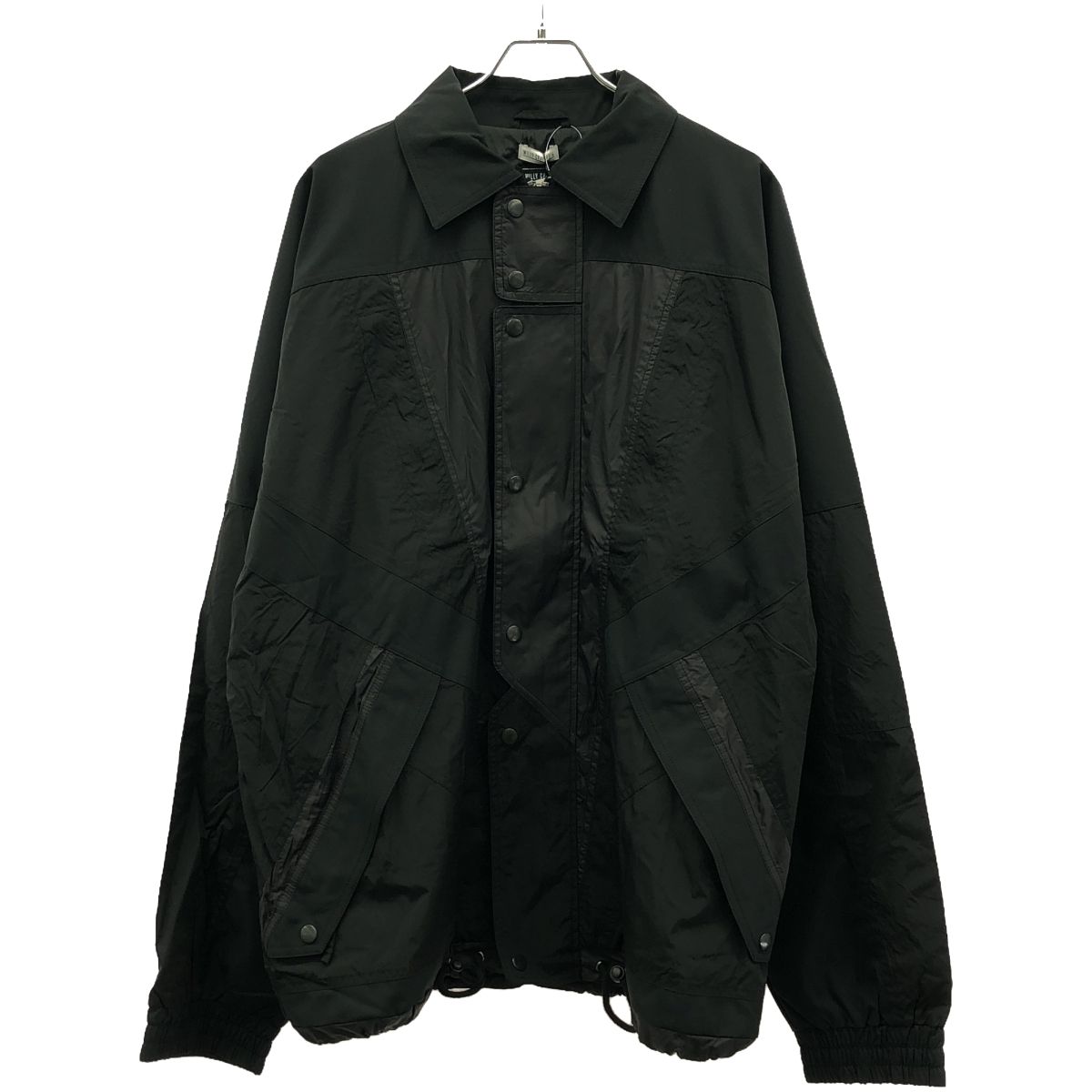 WILLY CHAVARRIA ウィリーチャバリア 24SS MOUNTAIN PARKA RECYCTEX ナイロンマウンテンパーカー  ブラック 1