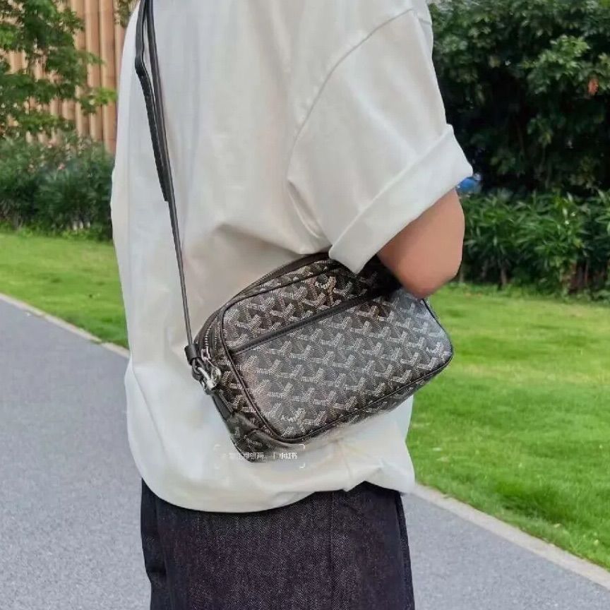 GOYARD ゴヤール カップ ヴェール ショルダーバッグ ブラック - メルカリ