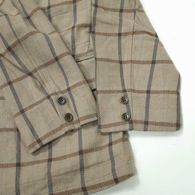 ANATOMICA アナトミカ フランス製 CAVALIER - COTTON PLAID キャバリエ コットンチェック3Bジャケット 50  BEIGE テーラード アウター g8798 - メルカリ