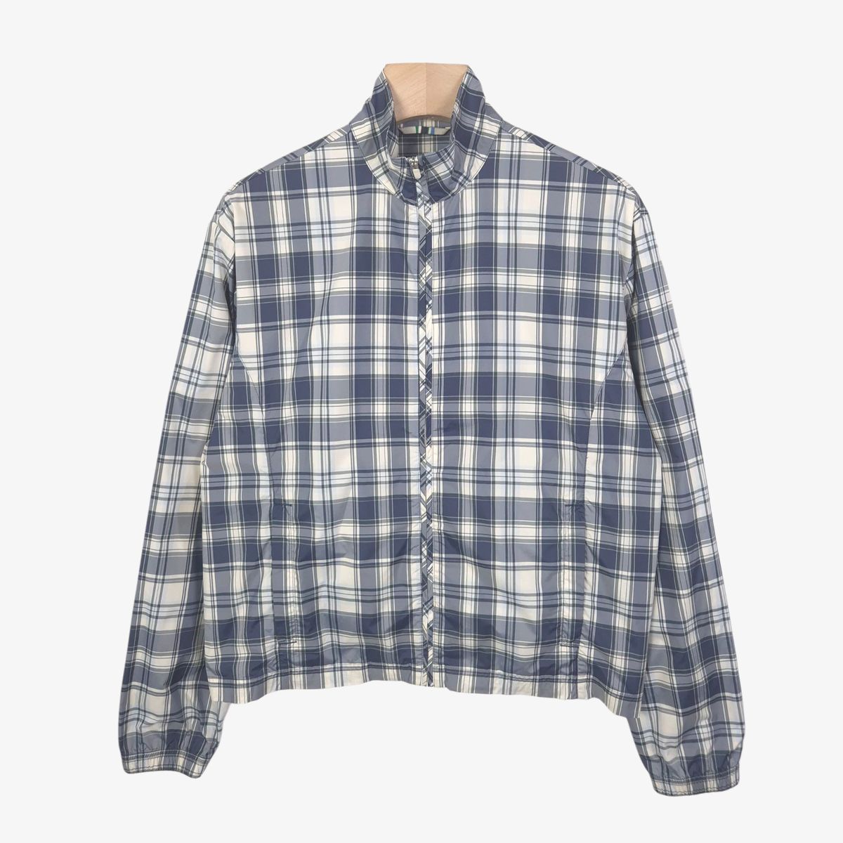 95 Tory Burch トリーバーチ チェック 1 layer ウィンドブレーカー ジャケット