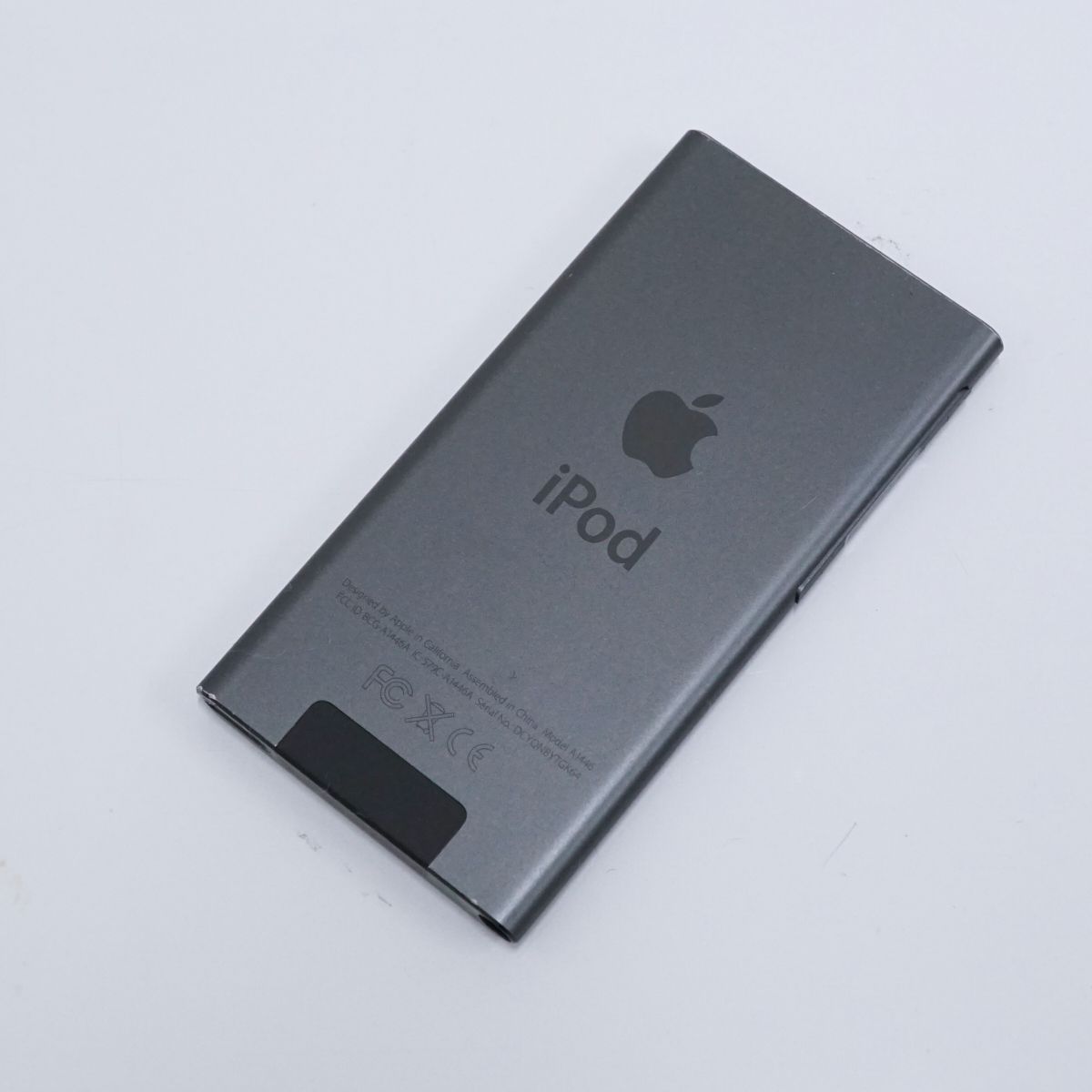 Apple アップル iPod nano 16GB USED美品 第7世代 スペースグレイ 