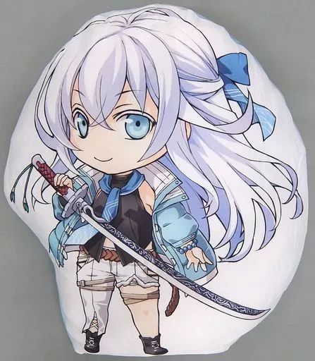 アニメグッズ 英雄伝説 黎の軌跡Ⅱ A ちびキャラダイカットクッション