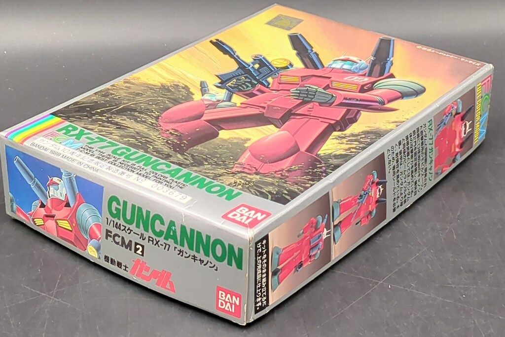 1/144 RX‐77 ガンキャノン ガンダム10周年記念限定フルカラー 未