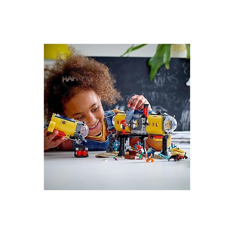 新着商品】レゴ(LEGO) シティ 海の探検隊 海底探査基地 60265