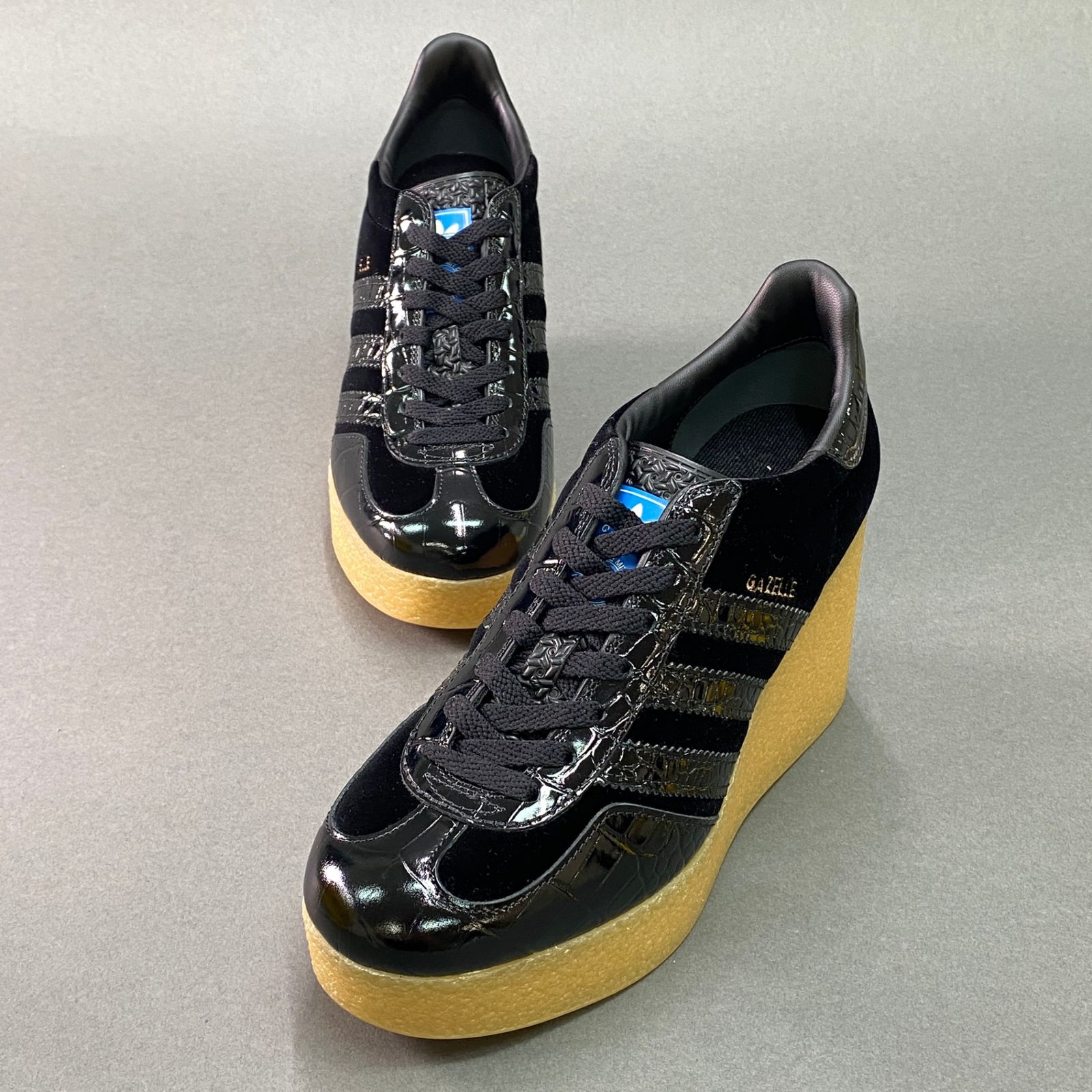 g29《未使用》 GUCCI グッチ × adidas アディダス GAZELLE