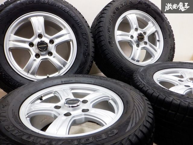 きれいWeds ウェッズ KEELER キーラー 18インチ 8J +52 5H PCD150 285/60R18 タイヤ付 ホイール 4本 200 100 ランクル LEXUS LX など