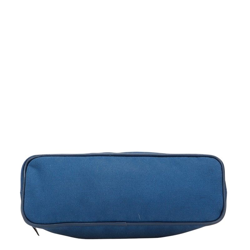 エルメス ボリードポーチ25 ポーチ 小物入れ ブルー ホワイト  