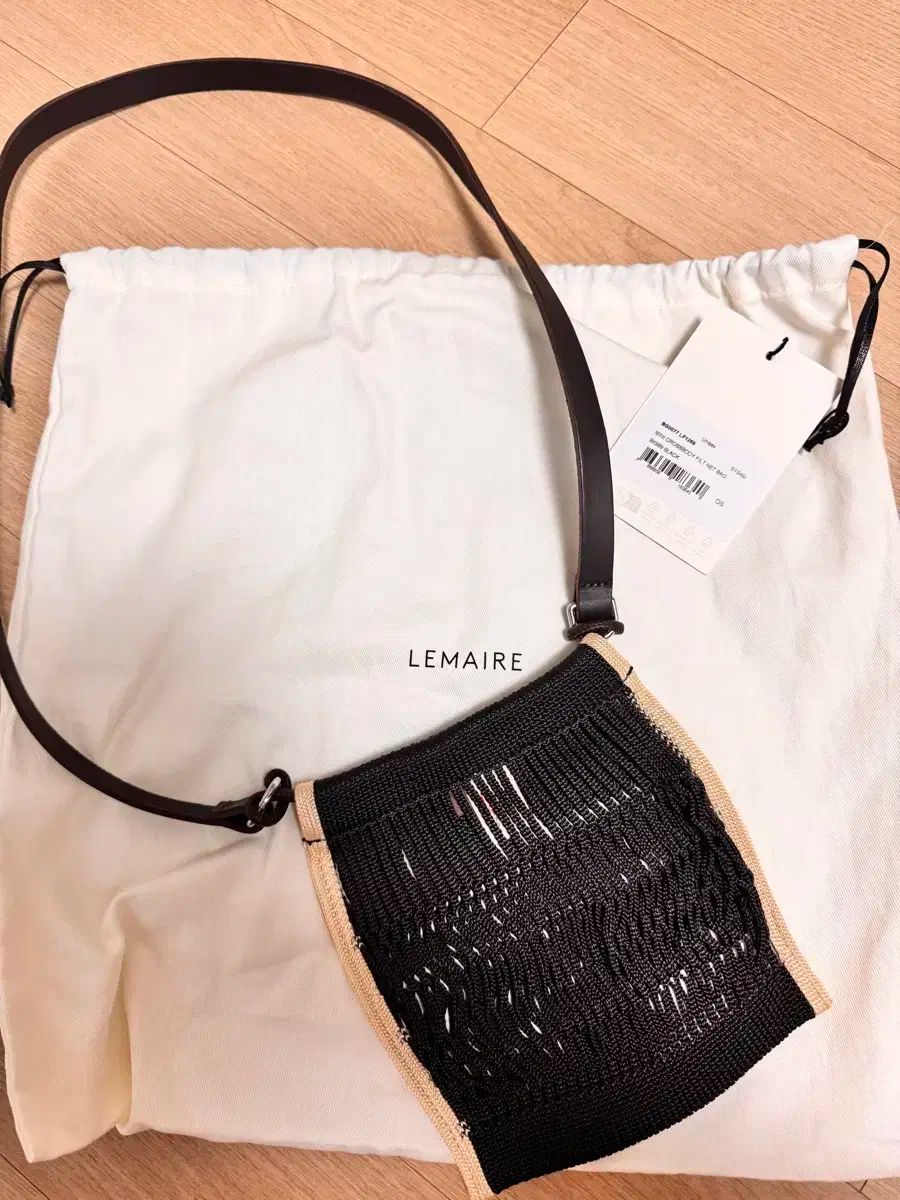 LEMAIRE(ルメール) ネットバッグ ミニ ブラック LEMAIRE MINI