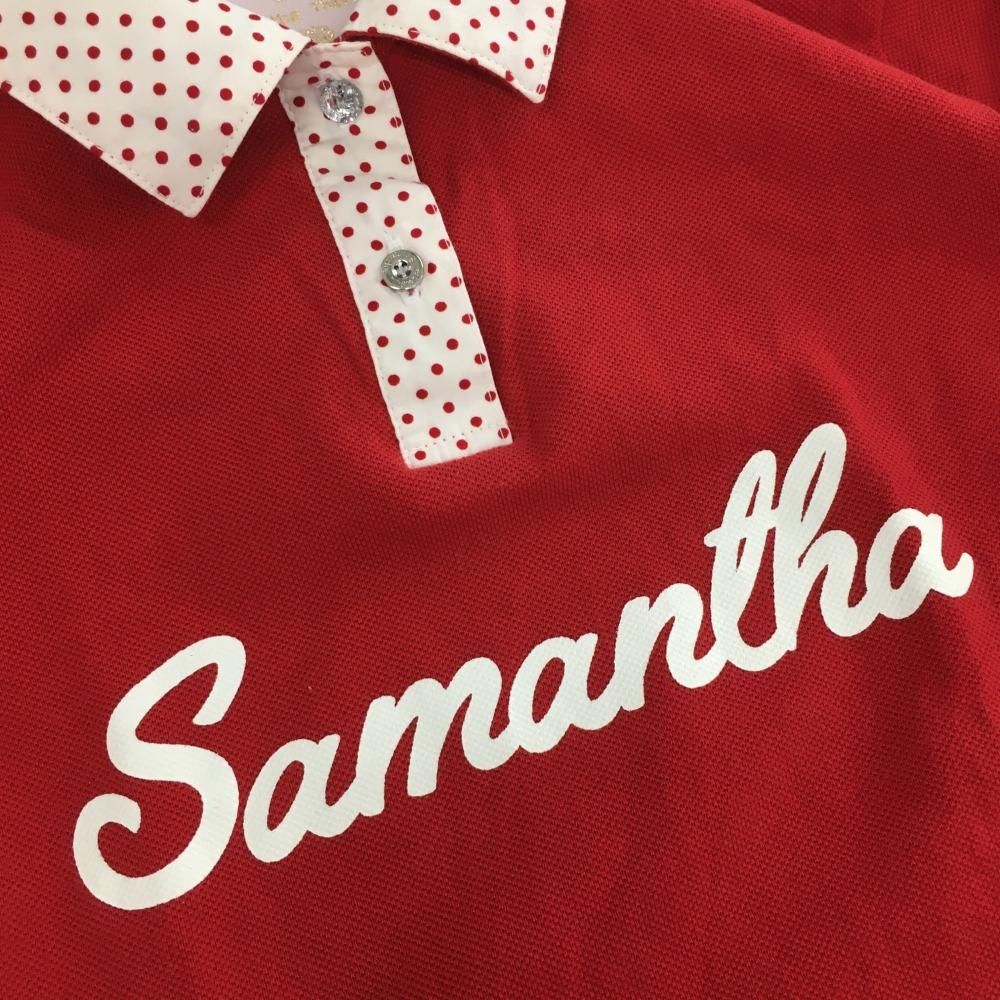 Samantha Thavasa - サマンサタバサ×ディズニー レディースゴルフウェア 新品 半袖シャツ ポロシャツ サマンサタバサ Samantha Thavasa STU25 ゴルフウェア 半袖