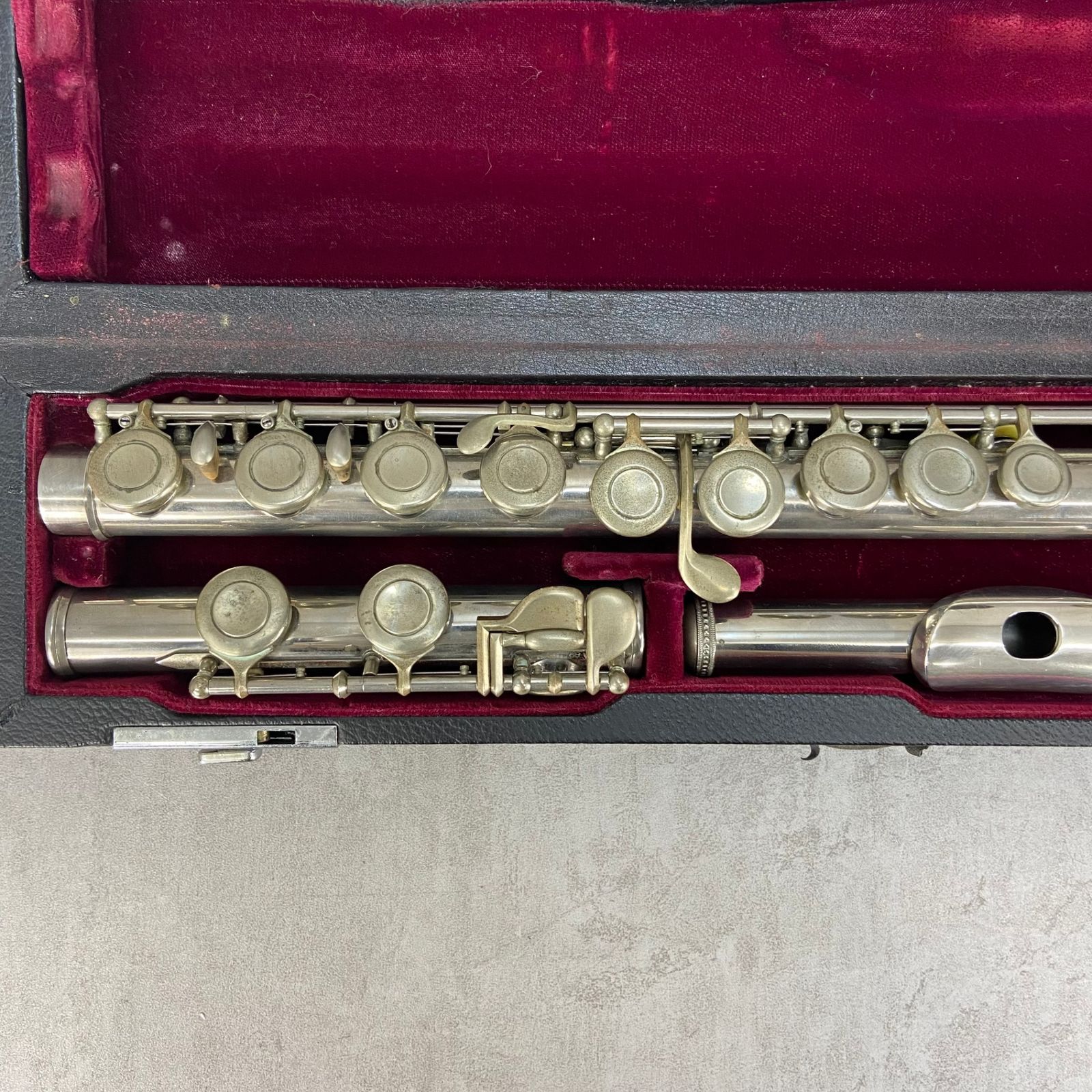 ムラマツフルート M-85 リッププレート銀製 カバードキィ オフセット ハードケース 木管楽器 Muramatsu Flute