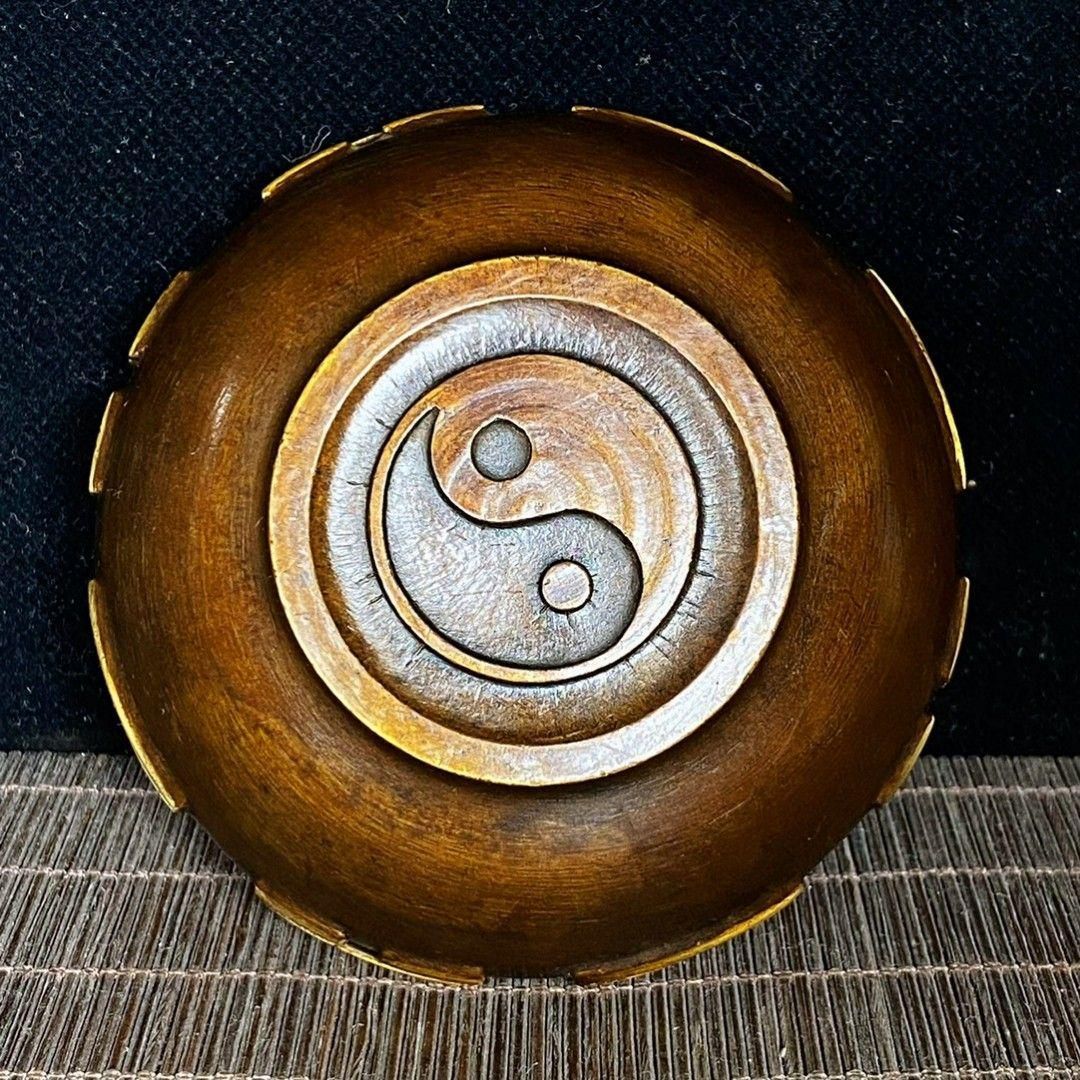 銅 細工 茶道具 香道具  八卦檀香炉  装飾品 工芸品 美術品 置物 銅器 八卦禅意 太極香炉 茶道 書斎 道家供養 香炉 装飾品 工芸品