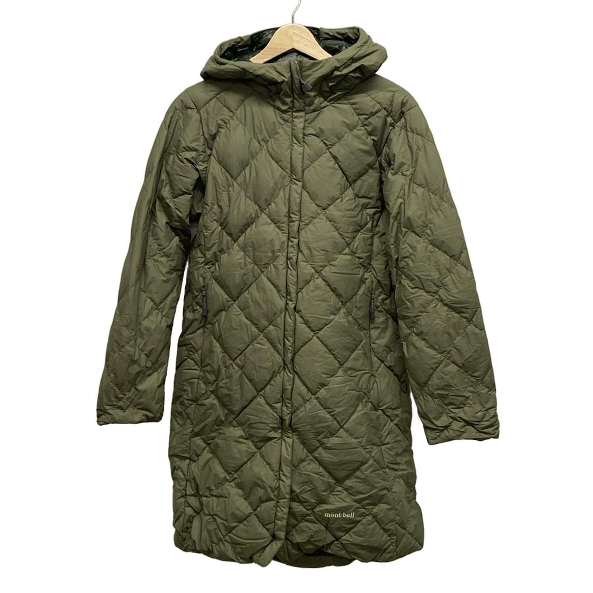 mont-bell モンベル ダウンコート サイズL-R レディース - カーキ 長袖|冬