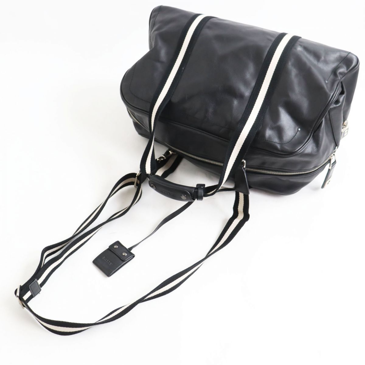良品○BALLY バリー TRISTAN レザー トレインスポッティング 2way 
