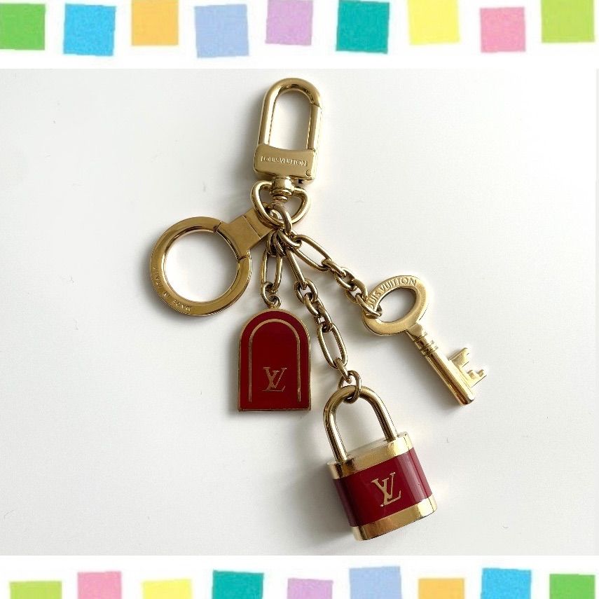 美品✨LOUISVUITTON✨ルイヴィトン ポルトクレ・パンピーユ キーリング 