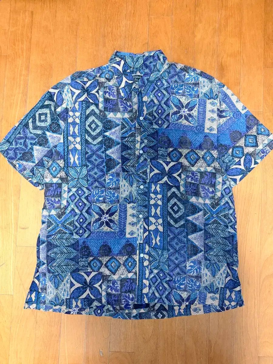 ハワイアン Island カジュアル ポケット ハワイアン シャツ XL