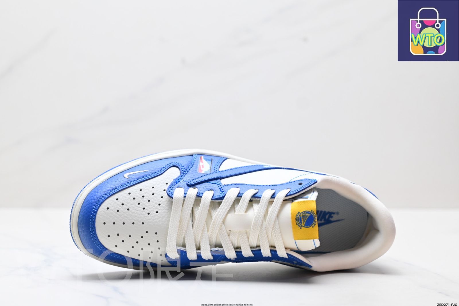 今日 NIKE 在庫 価格 Nike Air Jordan 1 x Travis Scott AJ1 倒勾 一倒 ‘DIY’定制 低 文化 球鞋登場 -WTO輸入1