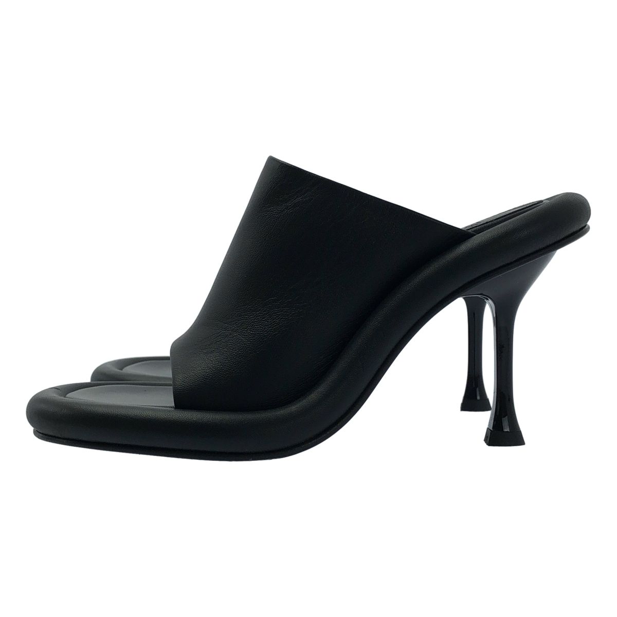 【JW ANDERSON】 パウミュールヒール ブラック レザー 美品】 JW Anderson / ジェイダブルアンダーソン | Bumper Mule