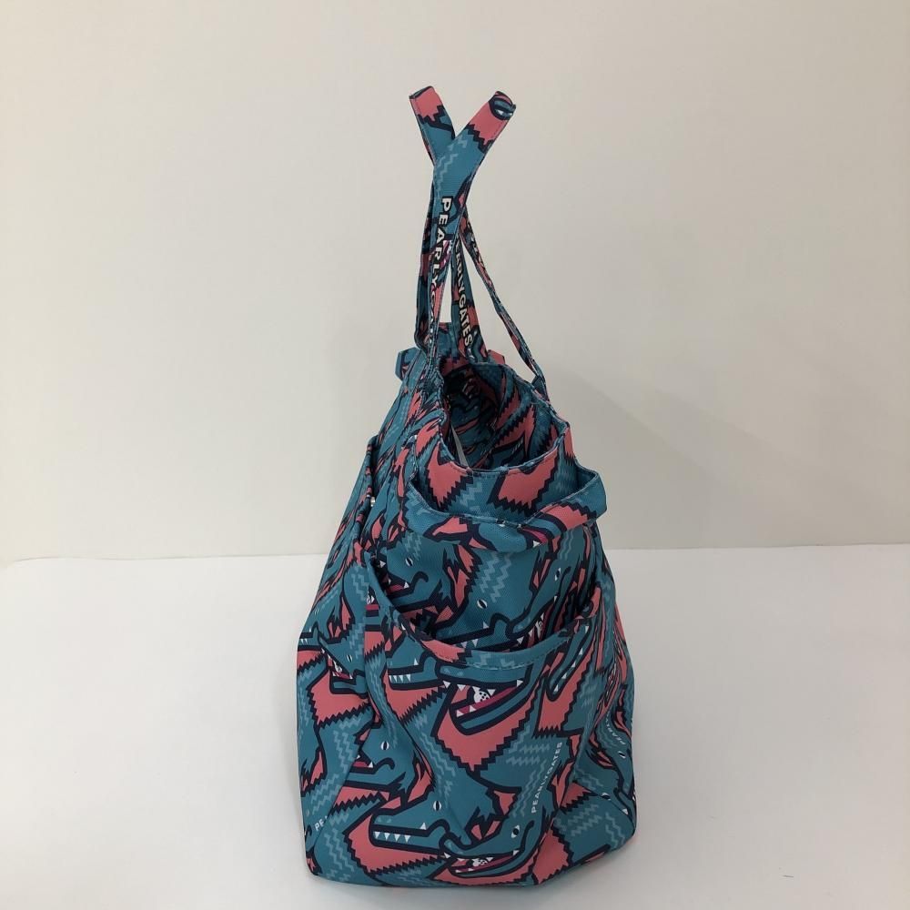 ☆特価☆【美品】パーリーゲイツ ロッカーバッグ グリーン×ピンク ワニ