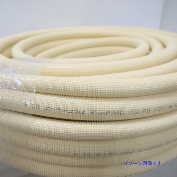 オーケー器材 オーケースカイ ペアコイル 2分4分 20m巻 K-HP24E 銅管 被覆冷媒配管 新冷媒対応 エアコン ≡DT6624-