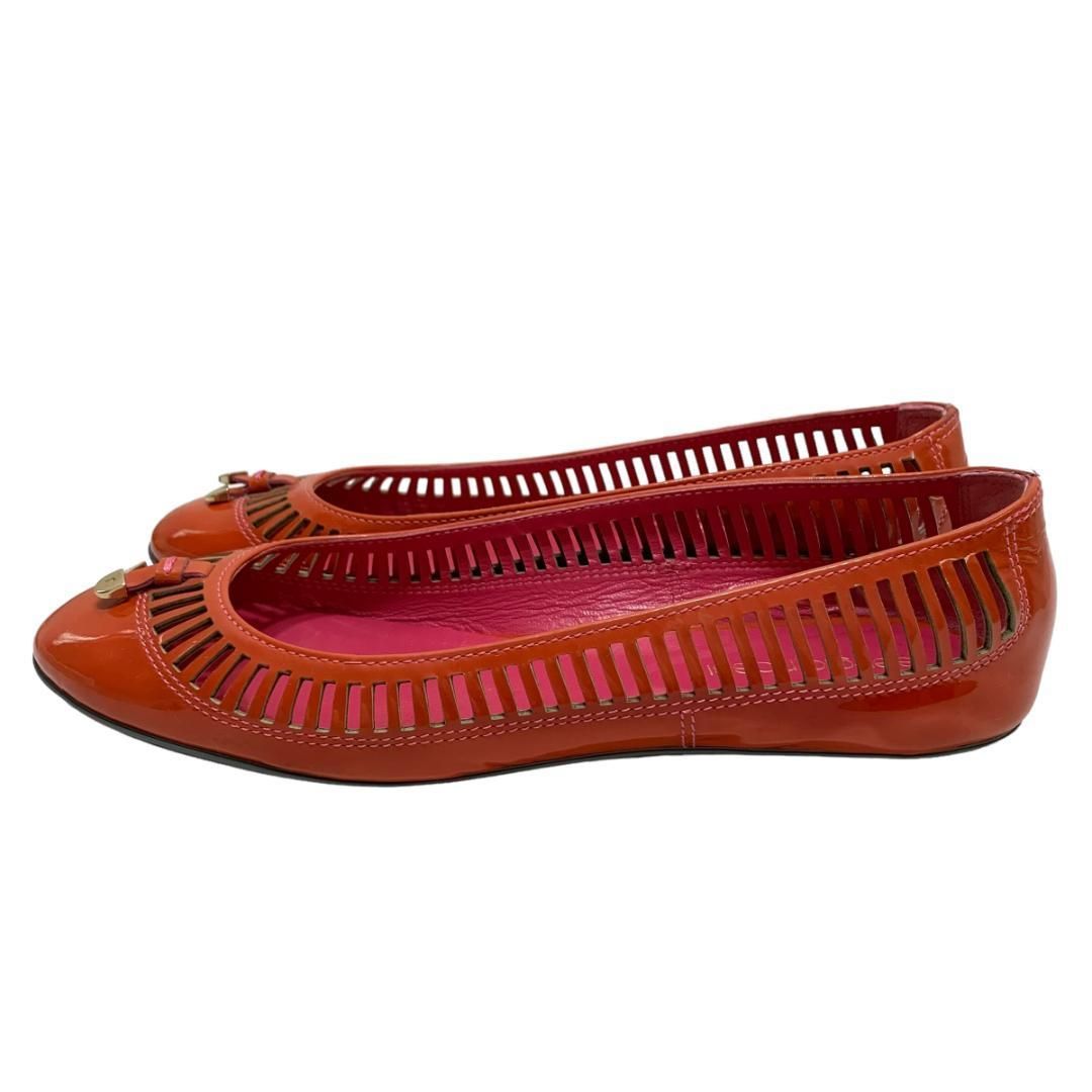 セルジオロッシ (22.5) パンプス フラットシューズ アーモンドトゥ