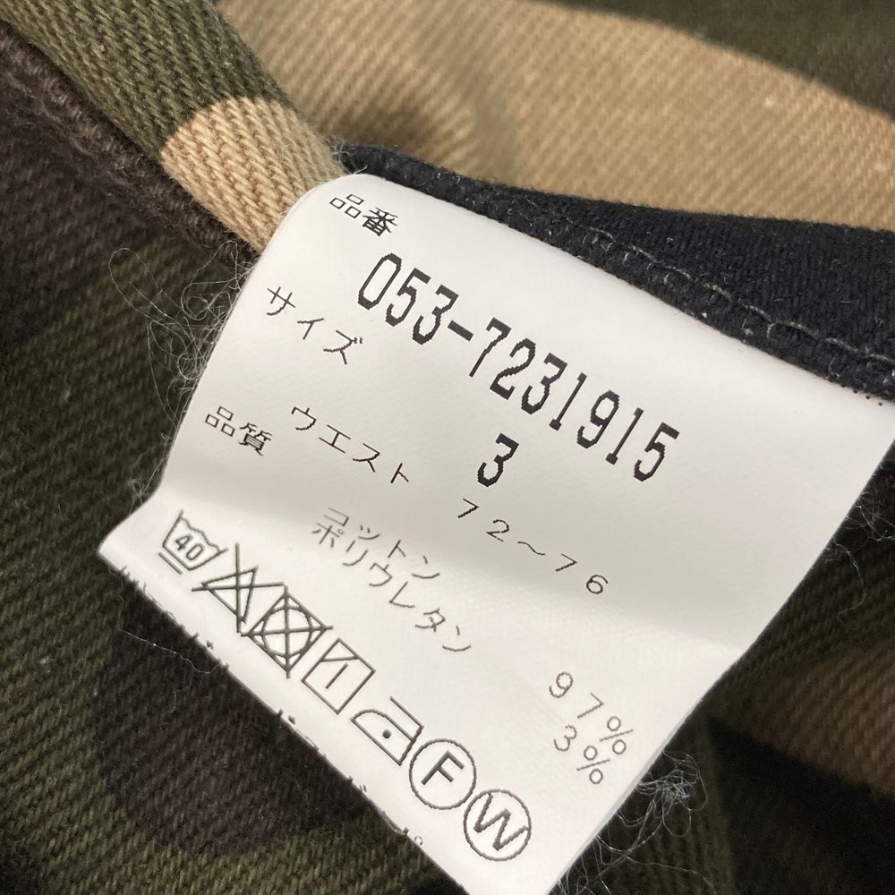 サイズ：3 PEARLY GATES パーリーゲイツ ストレッチパンツ ロゴ