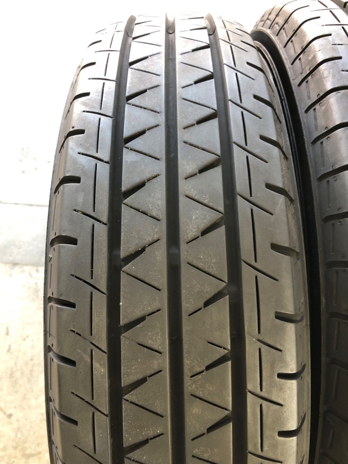 バネットバンで使用　185/80Ｒ14　97/95　N　LT　2018年製造バリ山　トーヨー製　ほぼ未使用　4本セット サマー 185⁄80R14 97⁄95N LT バンタイヤ バネット ボンゴ ヨコハマ