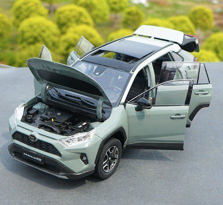 トヨタ新型RAV4 ミニチュアモデルダイキャスト1PCE 1/18スケール