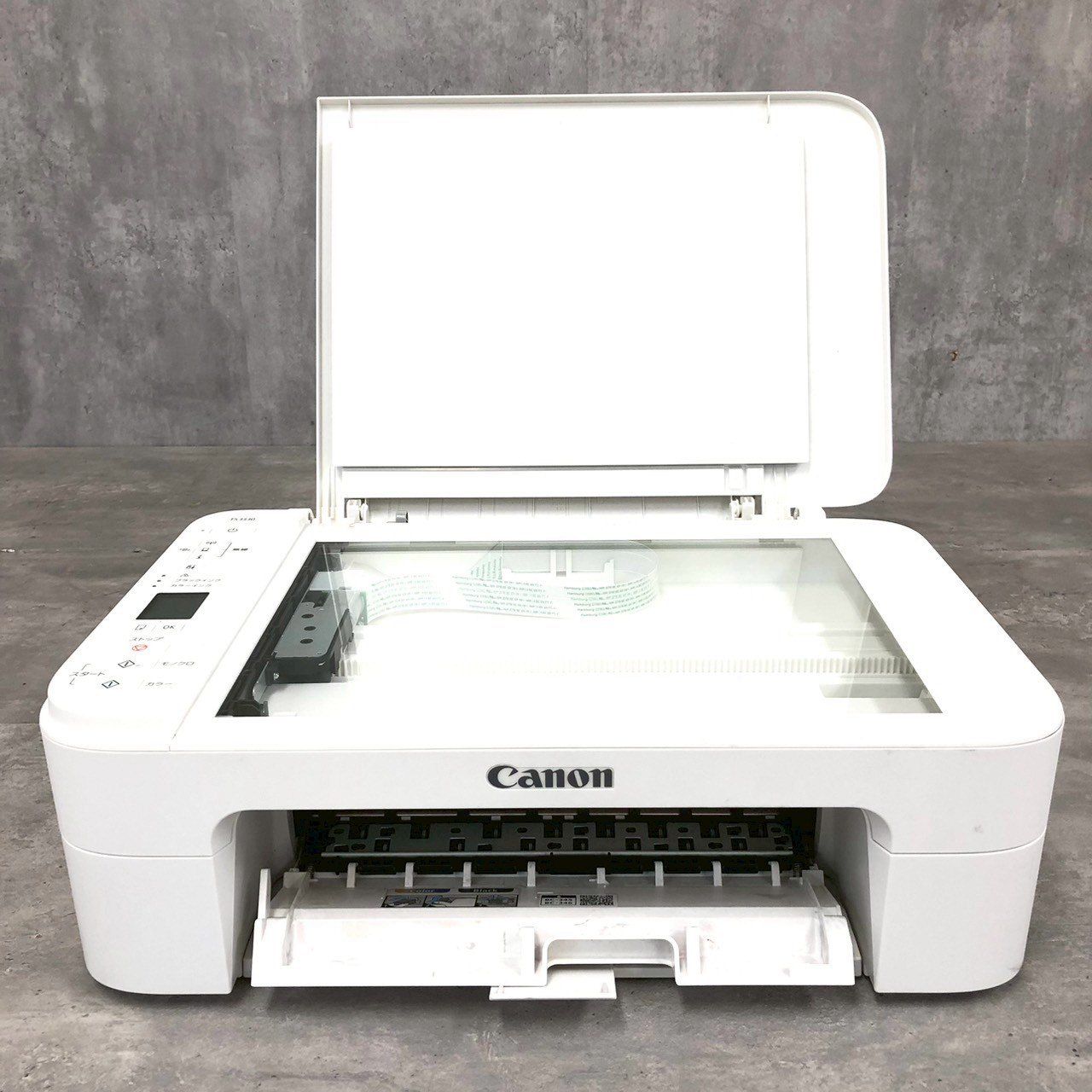 Canon PIXUS TS3330 ホワイト インクジェット複合機 - メルカリ