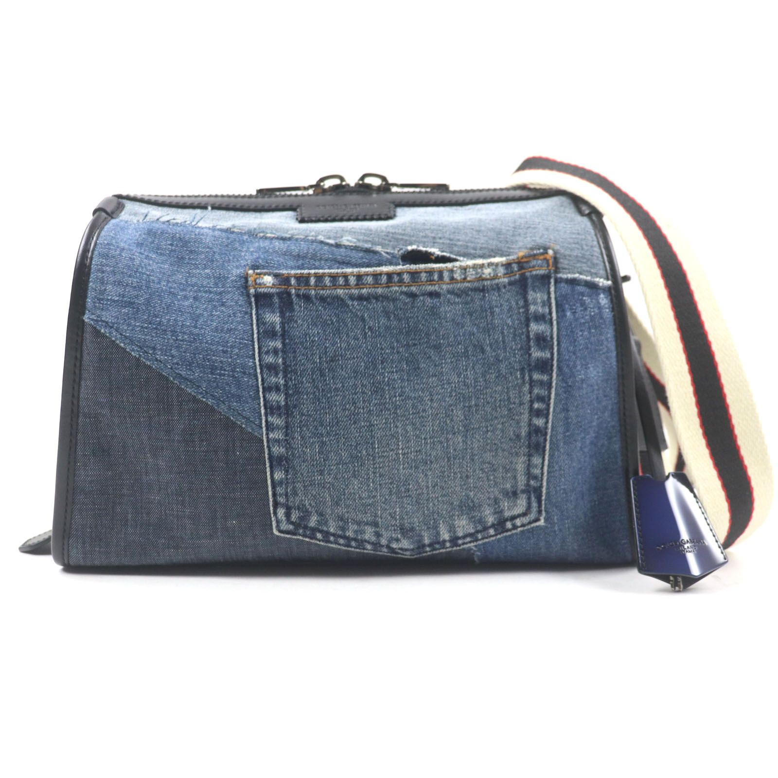 未使用品▽DOLCE&GABBANA ドルチェ＆ガッバーナ パッチワーク