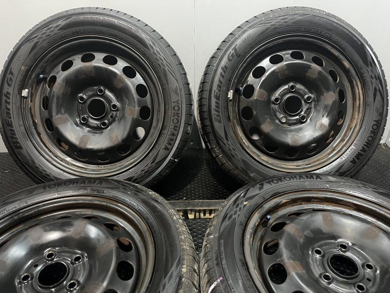 タイヤ未走行 YK BluEarth-GT AE51 205|55R16 夏タイヤ VW ゴルフ 純正ホイール 16インチ 6.5J5HPCD112 50 KTB200