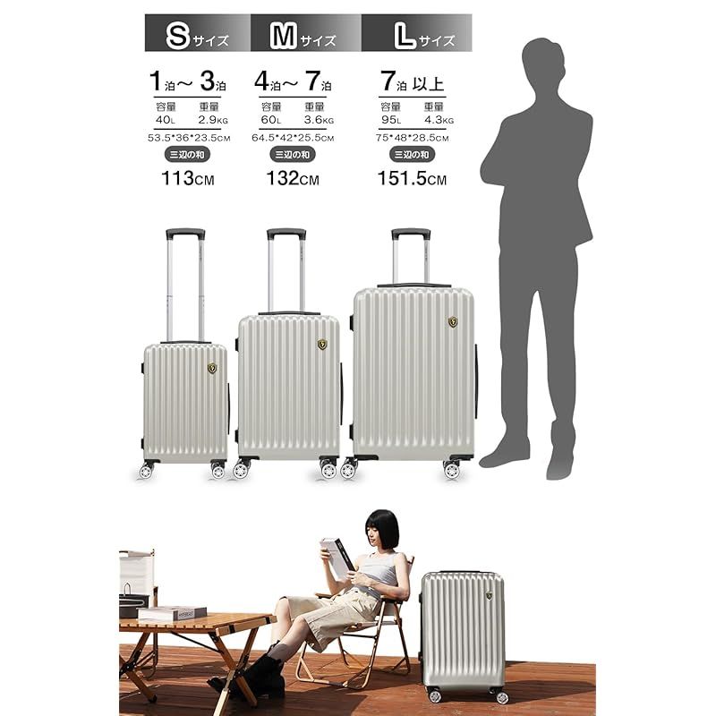 New Trip] スーツケース キャリーケース ストッパー付き 機内持ち込み