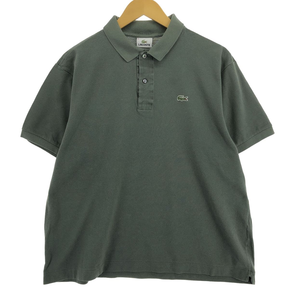 古着 ラコステ LACOSTE フランス企画 半袖 ポロシャツ 6 メンズL相当/eaa423825
