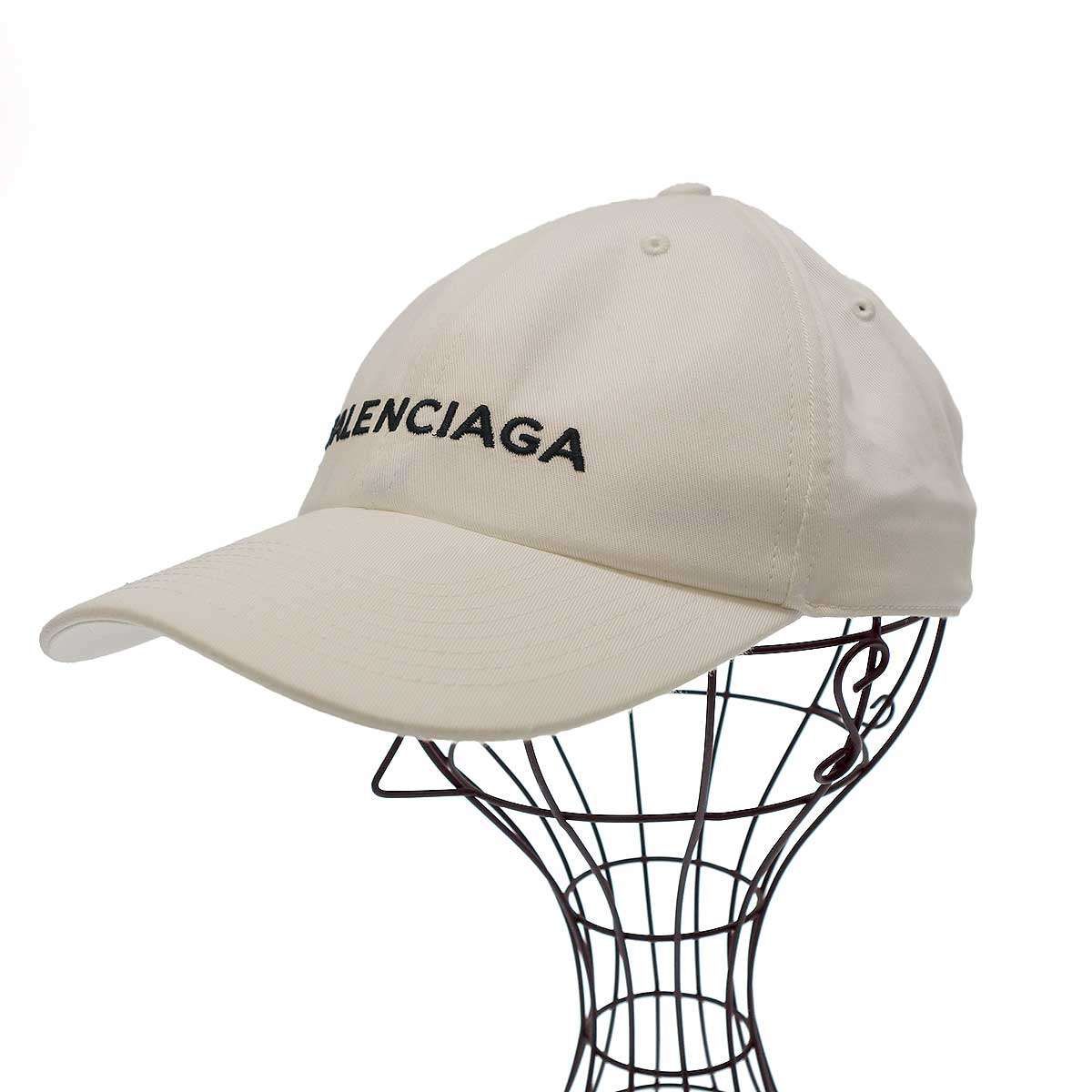 【Lサイズ】BALENCIAGA エンブロイダリーロゴ　ベースボールキャップ BALENCIAGA バレンシアガ エンブロイダリーロゴ ベースボール