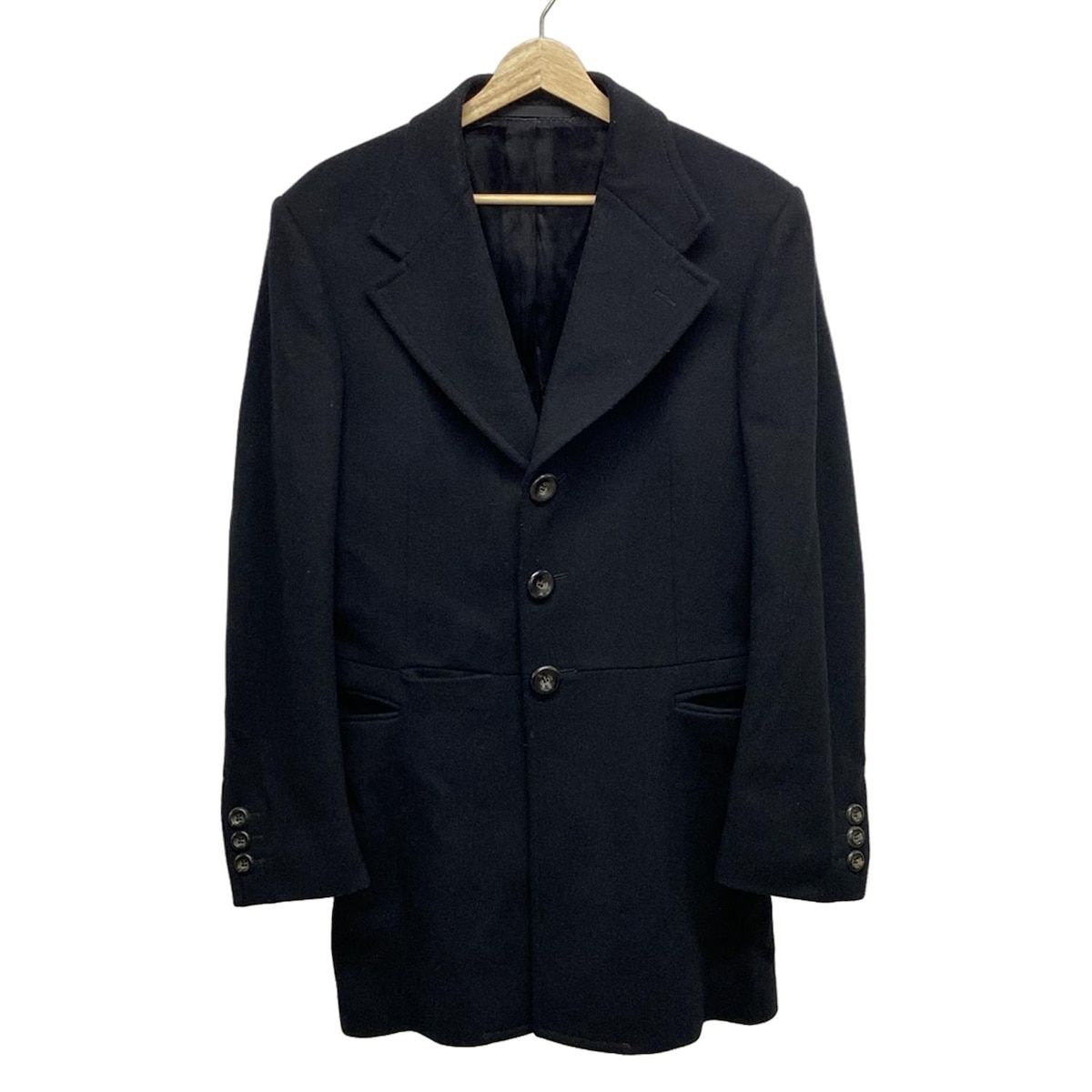 GUCCI グッチ コート サイズ44R メンズ - 黒 長袖|肩パッド|秋|冬