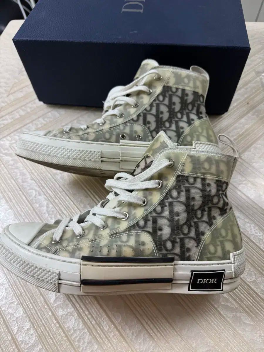 Dior B23 オブリーク ハイトップスニーカー Dior B23 オブリーク ハイ