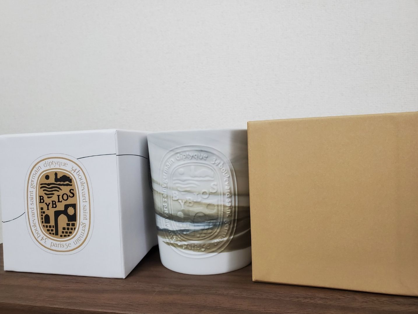 diptyque ディップティック キャンドル Byblos ビブロス 300G library