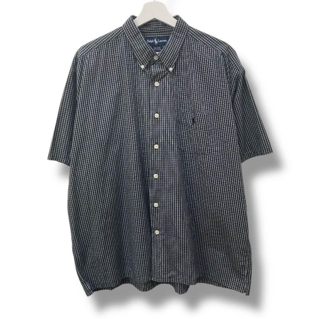 Ralph Lauren ラルフローレン GREGGOR 半袖ボタンダウンシャツ