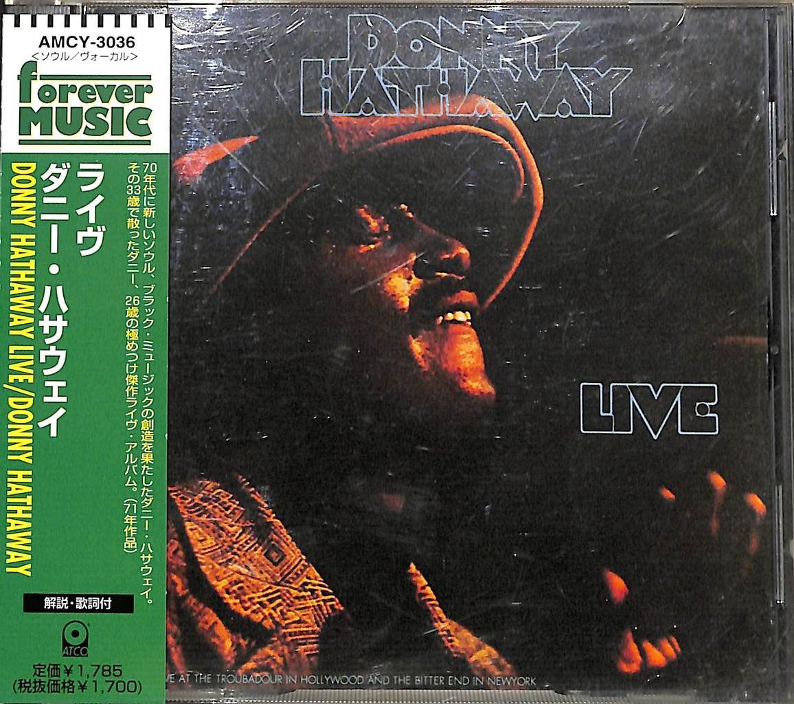 帯付きCD】Donny Hathaway Live ダニー・ハサウェイ ライヴ - メルカリ 帯付きCD】Donny Hathaway Live ダニー・ハサウェイ ライヴ - メルカリ