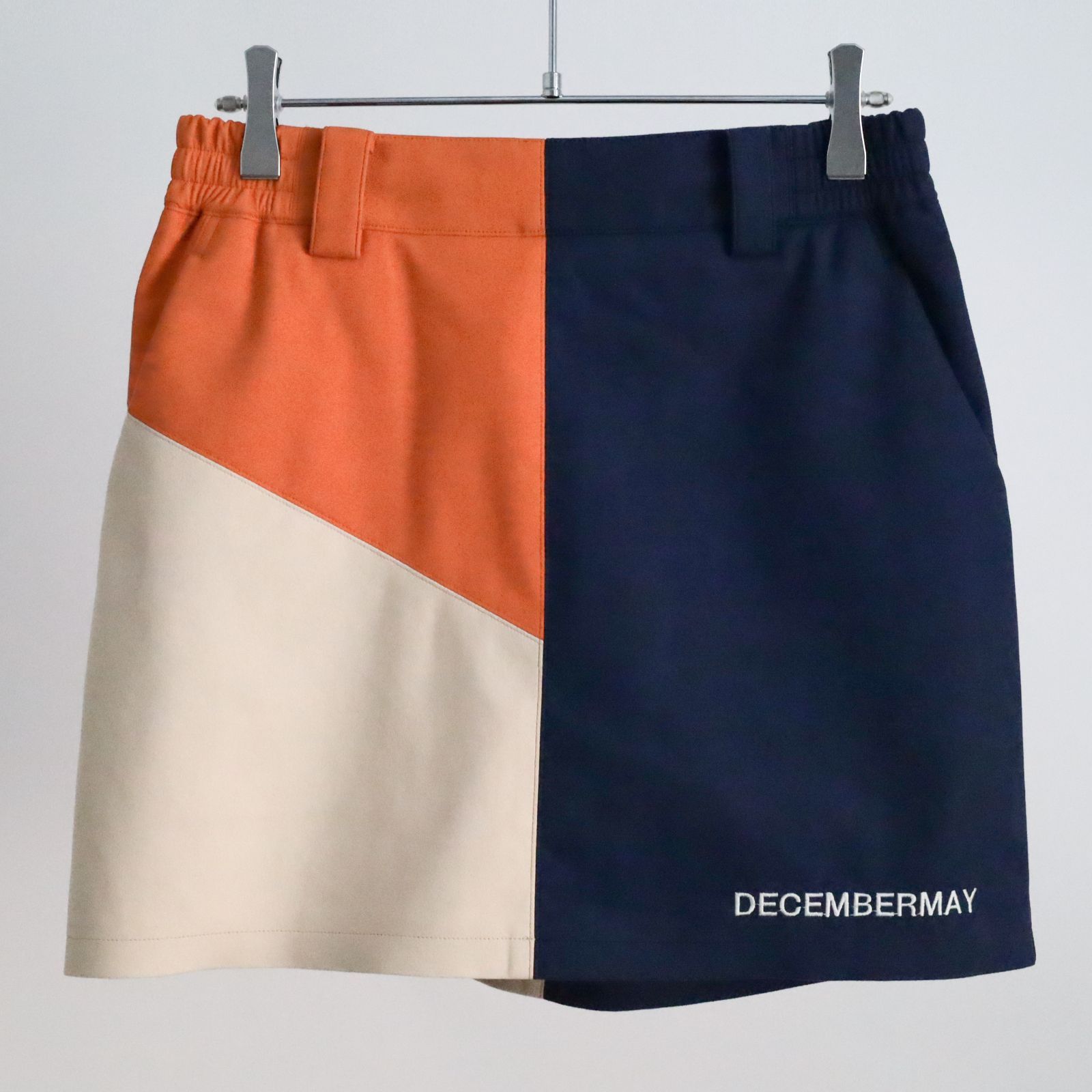 DECEMBERMAY レディース スカート ディセンバーメイ ゴルフ スカート レディース スウェード マルチ