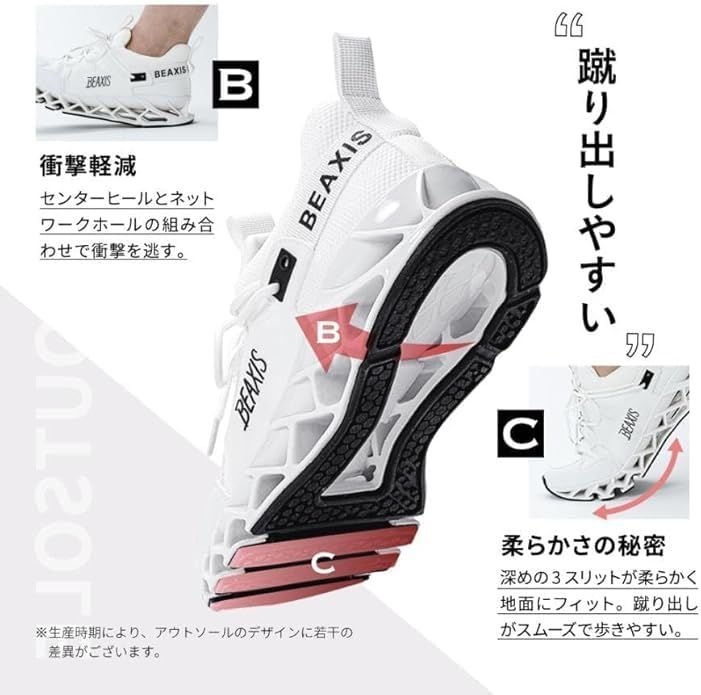 送料無料 BEAXIS バランスコアスニーカー2.5 ダイエットシューズ ブラック 3XL WWW_USTAUSTRALIA_COM_AU