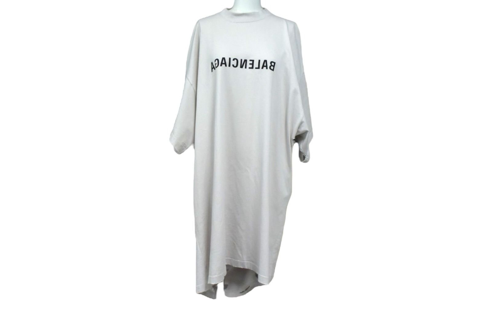 BALENCIAGA バレンシアガ 24SS Mirror Logo Oversized T-Shirt BALENCIAGA バレンシアガ 24SS Mirror Logo Oversized T-Shirt