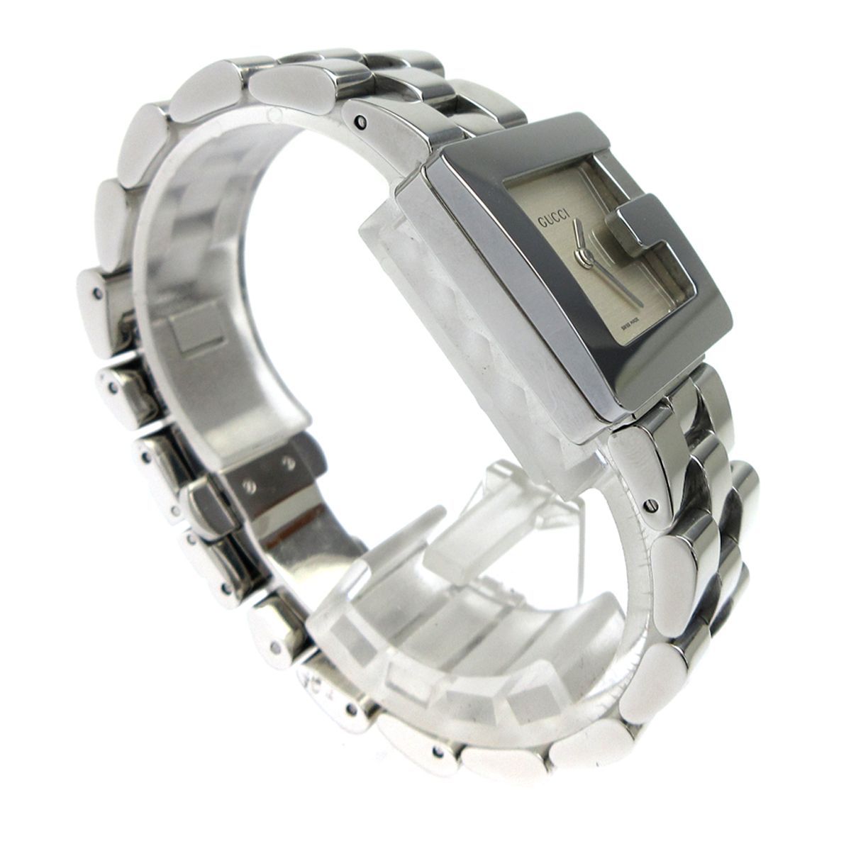 グッチ Gウォッチ ボーイズ シルバー 3600J 時計 GUCCI 箱 婦人