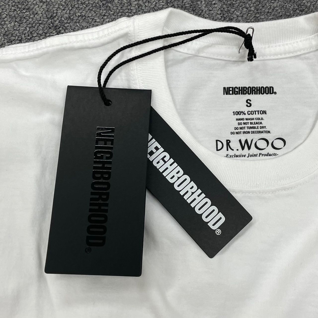 新品 NEIGHBORHOOD x Dr.Woo 22SS C-TEE シーティー Ｔシャツ