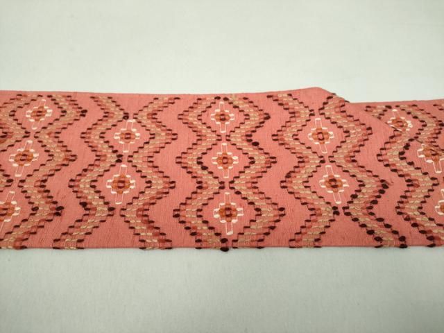 難あり 読谷村花織 名古屋帯 読谷村 花織 名古屋帯