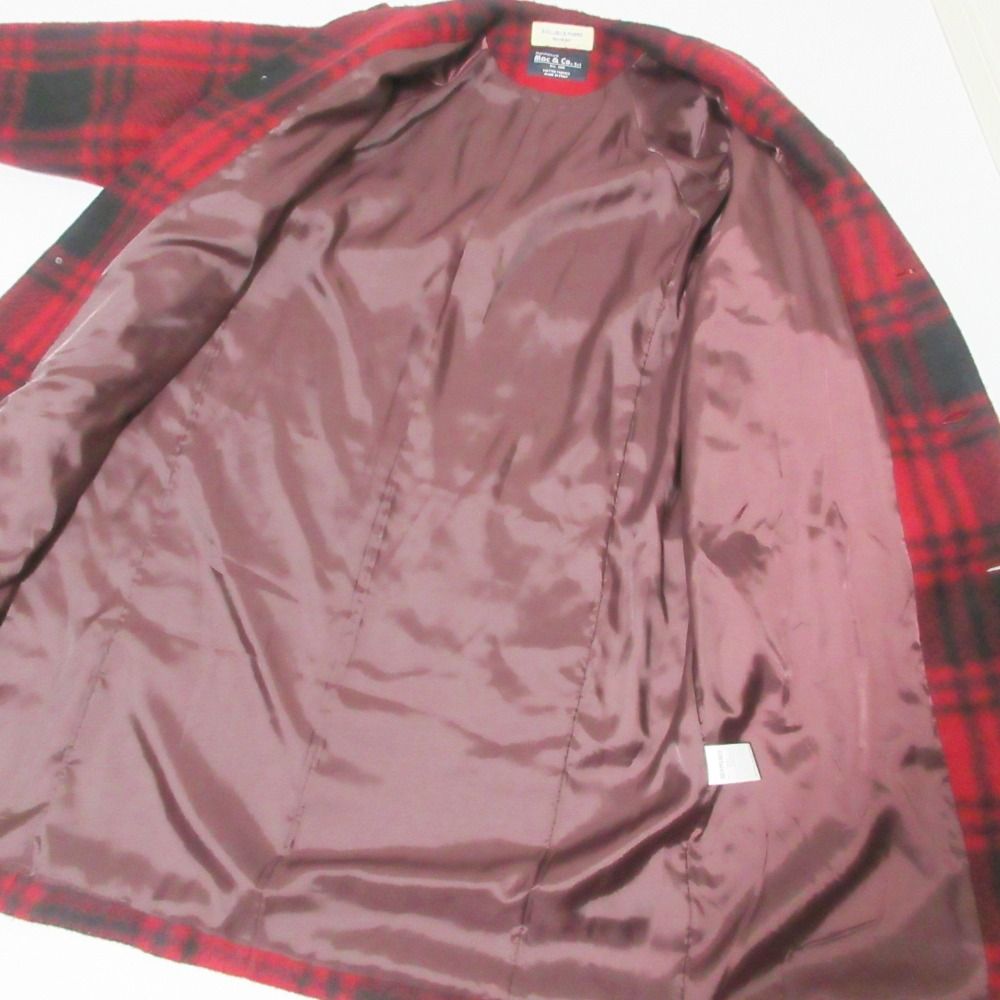 美品 21AW BEAMS BOY ビームスボーイ MAC＆Co. スライバー タータン 